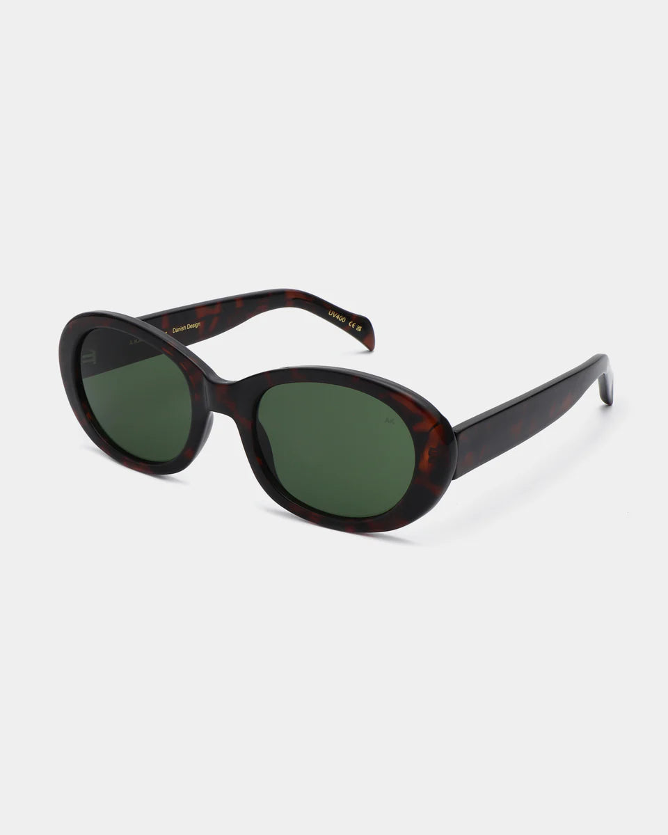 A.KJÆRBEDE Anma Sunglasses - Coquina/Grey Transparent