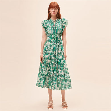Suncoo Calipso Dress - Green