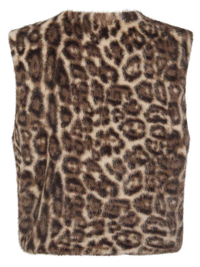 Nooki - Edelweiss Gilet - Cream Leopard – BOHO BEACH FEST