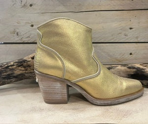 Nemonic 2202 Ankle Boots - Gold