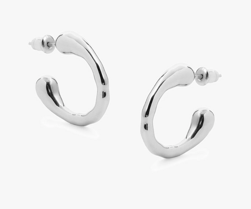 Tutti & Co Dew Earrings- Silver