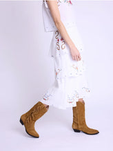Berenice Jila White Ruffled Skirt