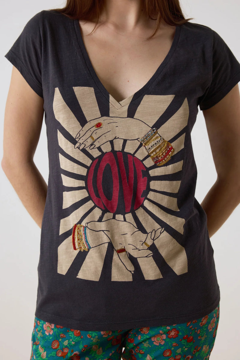 Leon Harper Tonton T Shirt Bohem Carbonne BOHO BEACH FEST