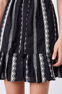 Suncoo Chalva Mini Dress - Black
