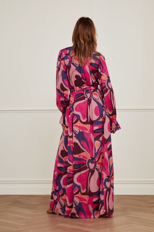 FABIENNE CHAPOT SARA DRESS PINK – BOHO BEACH FEST