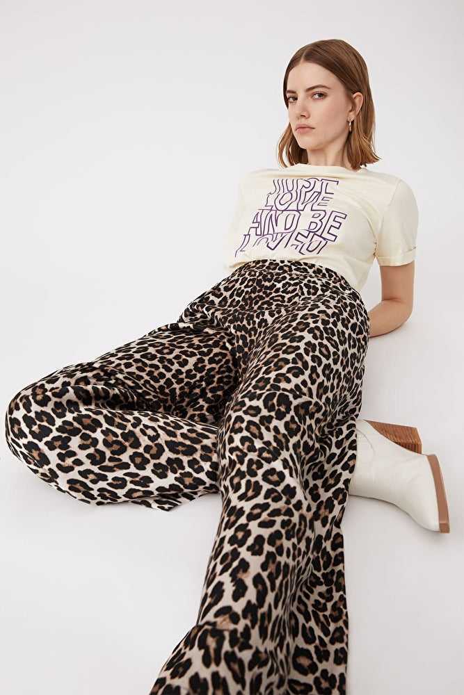 SUNCOO Pantalon Jake - Leopard