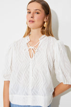 SUNCOO Luxy Blouse - White