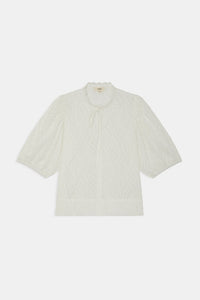SUNCOO Luxy Blouse - White