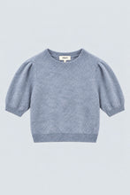 Suncoo - Short Plain Wool and Cashmere Jumper - Grey