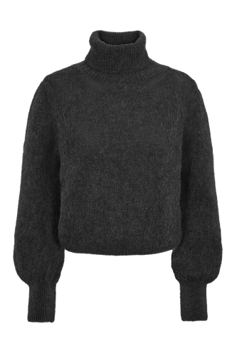 American Dreams - Piro Rollneck Jumper - Black