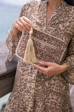 Sopia Alexia - Clutch Bag - Leopard Sands