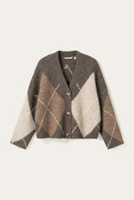 Noella - Laiana Knit Cardigan - Ash Brown Mix