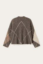 Noella - Laiana Knit Cardigan - Ash Brown Mix
