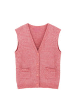 TWNS - Castlerock Sleeveless Cardigan - Old Pink