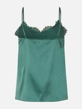 Rosemunde Shiny Strap Top in Eucalyptus (Style 1910)