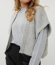 EsQualo - Gilet Cardigan - Light Grey