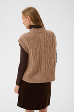 Part Two - Chanina Waistcoat - Medium Brown