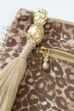 Sopia Alexia - Clutch Bag - Leopard Sands