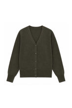 TWNS - Anacapa Cardigan - Dark Khaki