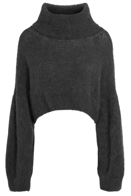 American Dreams - Andrea Rollneck Jumper - Black