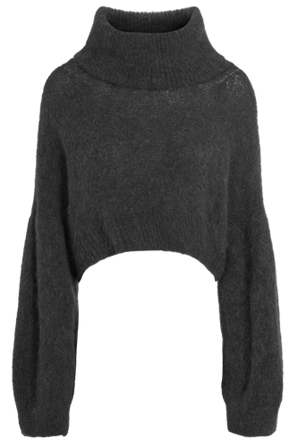 American Dreams - Andrea Rollneck Jumper - Black