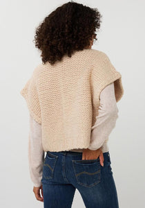 EsQualo - Cardigan - Sand