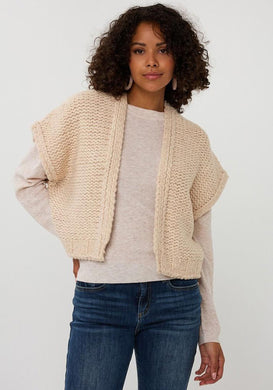 EsQualo - Cardigan - Sand