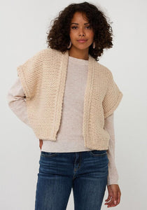 EsQualo - Cardigan - Sand