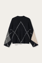 Noella - Laiana Knit Cardigan - Navy Mix