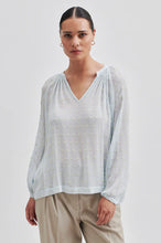 Second Female Cilla Blouse - Ice Blue