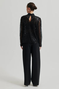 Second Female Tassel Blouse Black