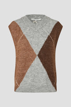 Second Female - Forca Knit Vest - Light Grey Melange