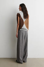 Secong Female - Forca Knit V-Neck - Light Grey Melange