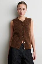 Second Female - Brook Knit Button Vest - Carafe