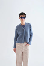 Compania Fantastica - Striped Cardigan - Blue