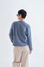 Compania Fantastica - Striped Cardigan - Blue