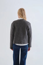 Compania Fantastica - Striped Cardigan - Grey