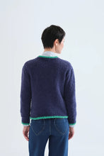 Compania Fantastica - Cardigan - Navy Blue and Green