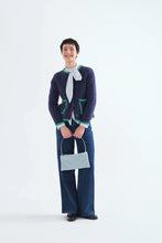 Compania Fantastica - Cardigan - Navy Blue and Green