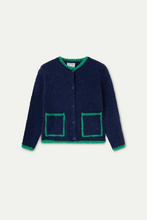 Compania Fantastica - Cardigan - Navy Blue and Green