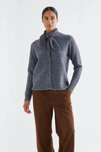 Compania Fantastica - Knitted Cardigan - Blue and Brown