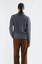 Compania Fantastica - Knitted Cardigan - Blue and Brown