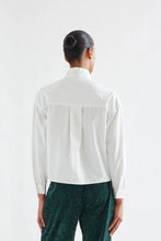 Compania Fantastica - Tie Neck Shirt - White