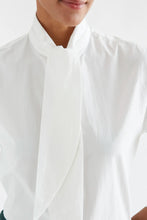 Compania Fantastica - Tie Neck Shirt - White