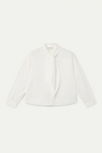 Compania Fantastica - Tie Neck Shirt - White