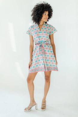 Victoria Dunn Rosemary Dress - Carnation