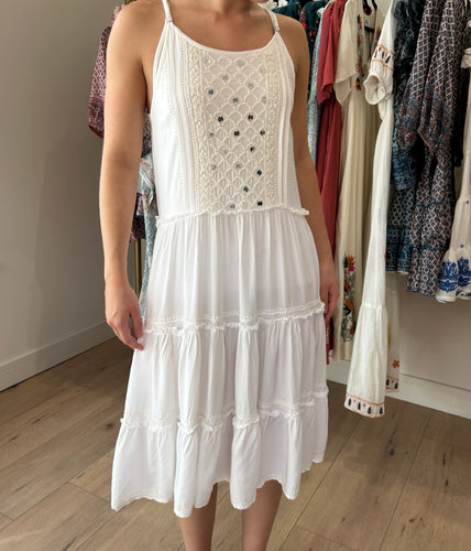 Dreams - Strap Dress - White