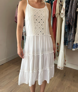 Dreams - Strap Dress - White