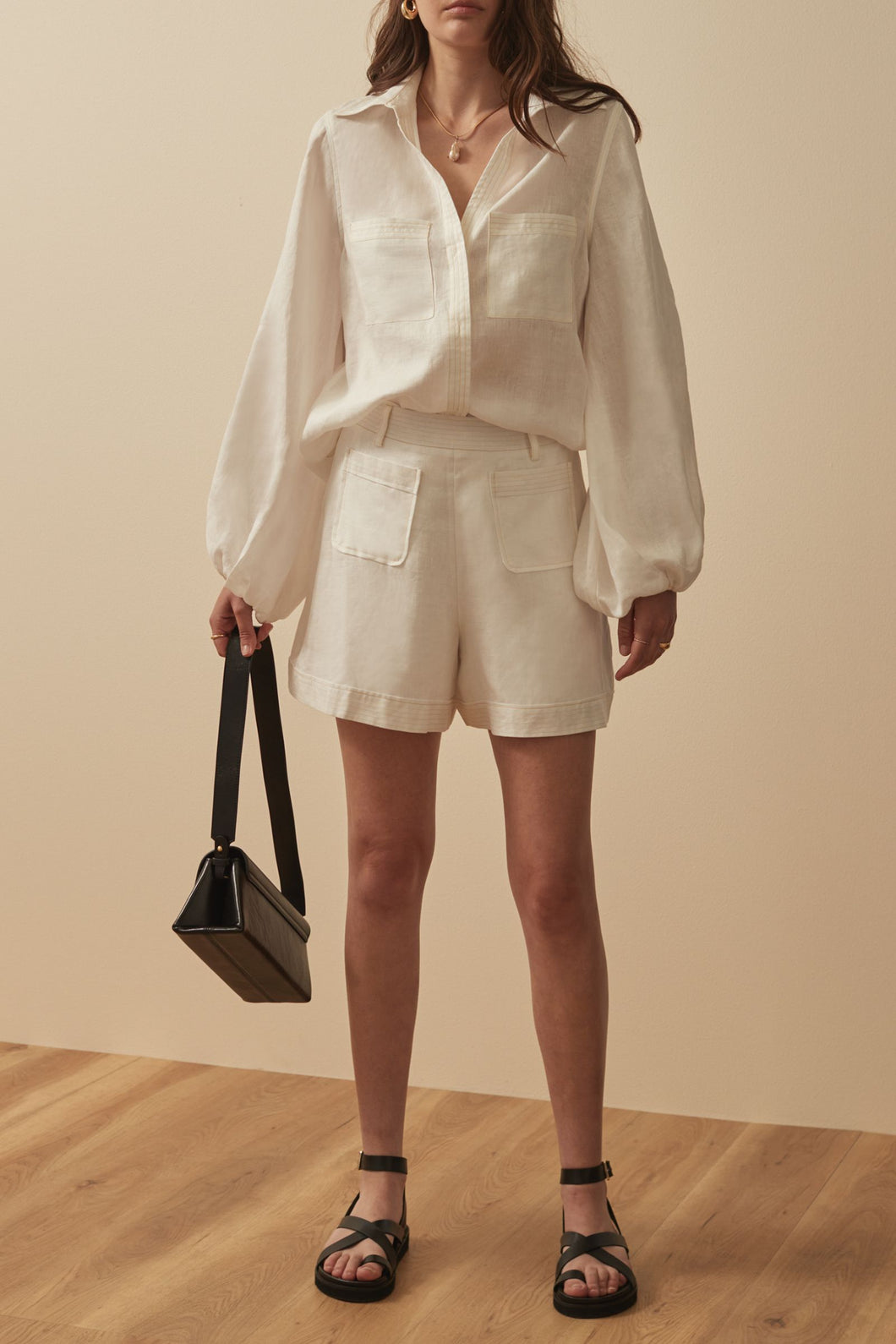 Sancia Ludo Shorts - White