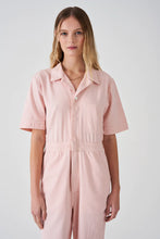 Seventy + Mochi - Short Sleeve Indie Jumpsuit - Barely Pink